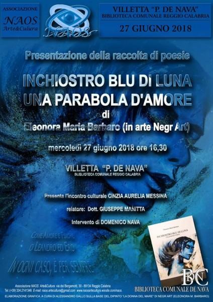 Locandina Inchiostro blu di luna. Una parabola d'amore