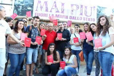 Universitari a Palermo il 19 luglio 2014