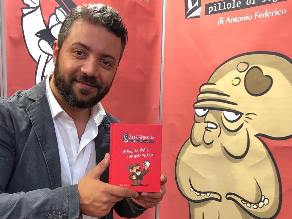 CityNow incontra il fumettista Antonio Federico: “Educagenda è un regalo ai calabresi onesti”