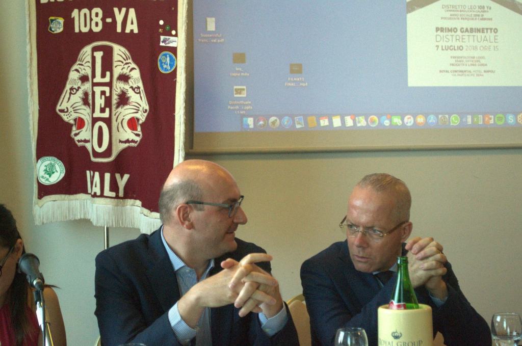 Primo Gabinetto Distrettuale dell’anno sociale Leo 2018/2019