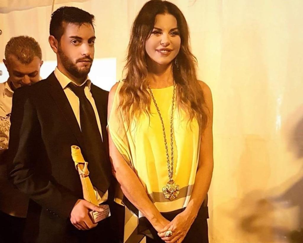 Imprenditoria 2018, Alba Parietti premia il giovane calabrese Michele Stingi
