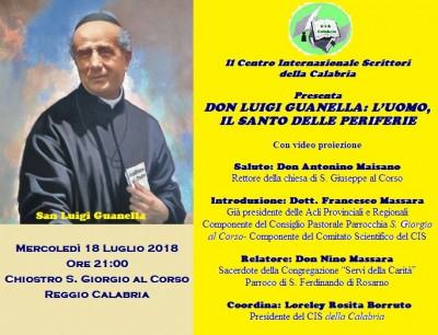 Foto manifesto - Don Luigi Guanella