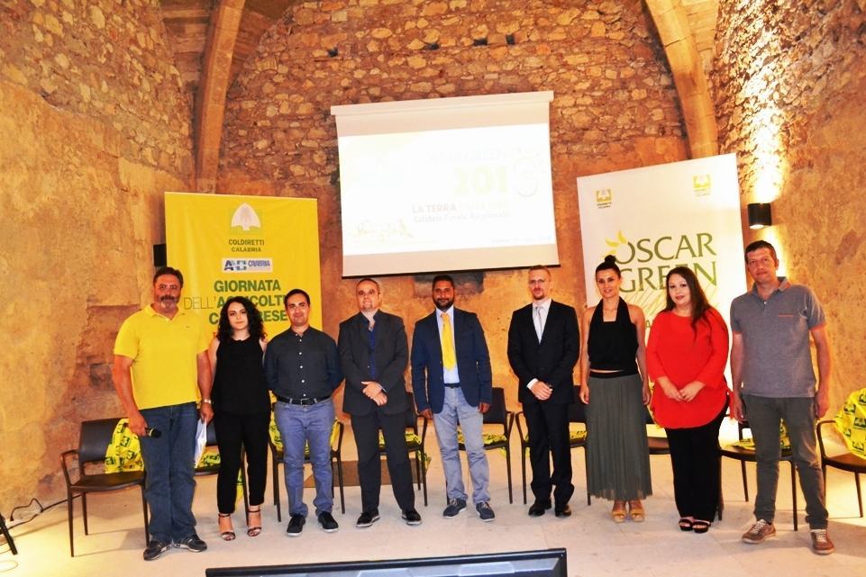 Cosenza, assegnati i premi Oscar Green 2018 per le aziende innovative condotte da giovani