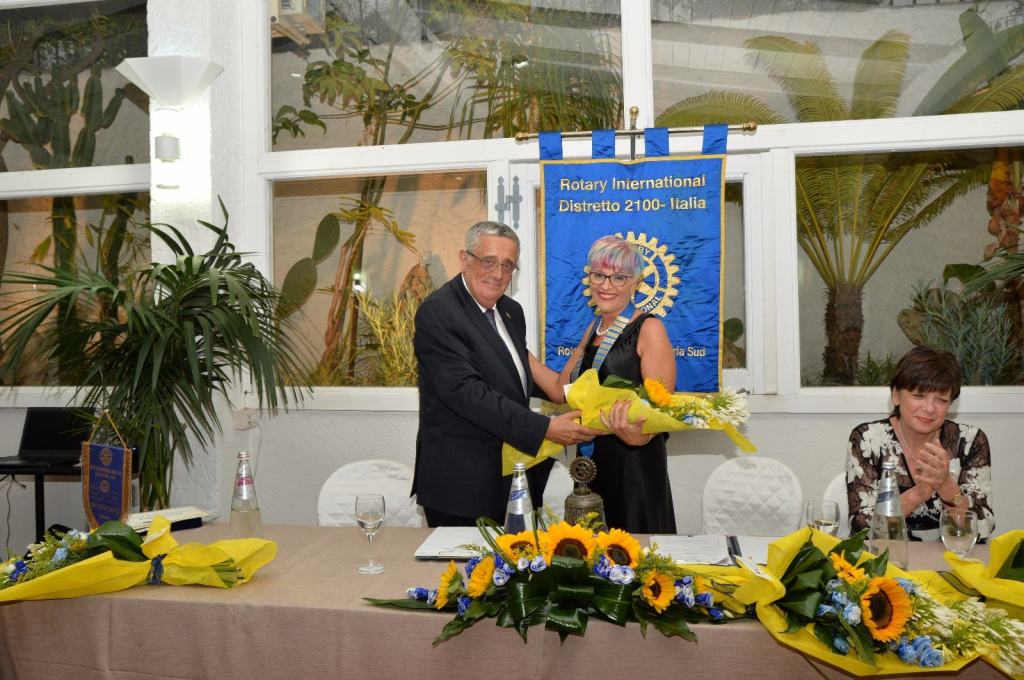 Rotary Club Parallelo 38 – Cerimonia annuale passaggio del collare