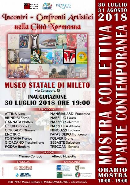 - Incontri - confronti artistici nella città normanna