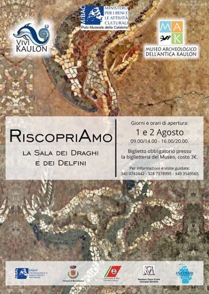 Locandina Museo Riapertura mosaico