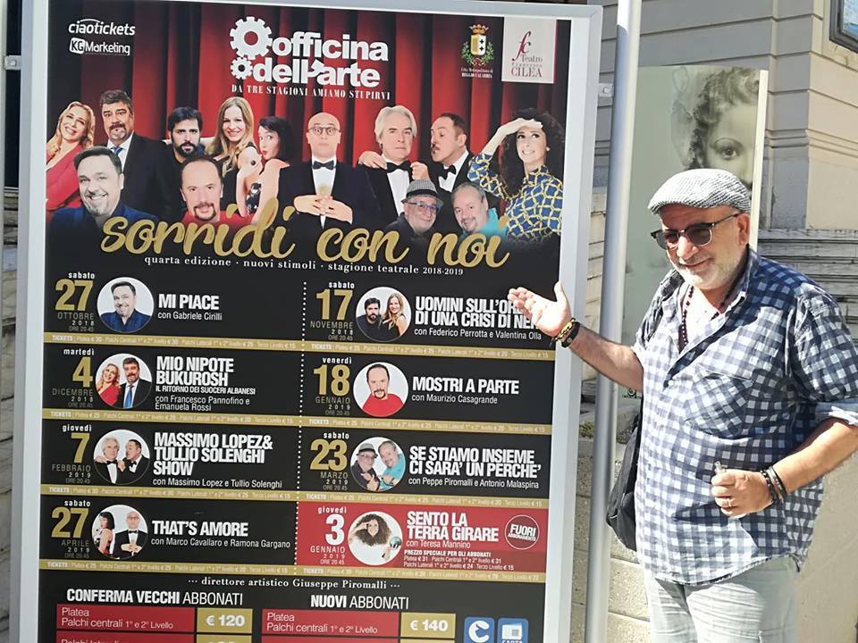 Nuova stagione artistica al “Cilea”: 8 appuntamenti imperdibili targati Officina dell’Arte