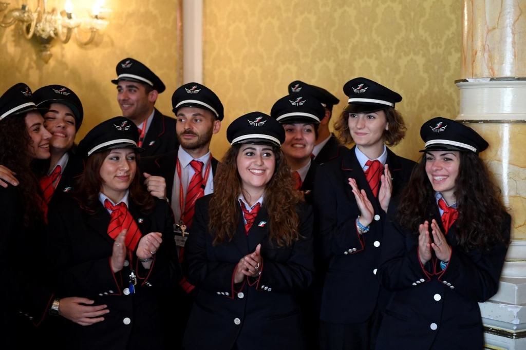 A Palazzo San Giorgio la cerimonia del giuramento per 25 nuovi Capitreno di Trenitalia