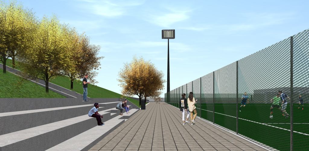 Approvato progetto esecutivo del nuovo centro sportivo polivalente e del parco giochi di Condera