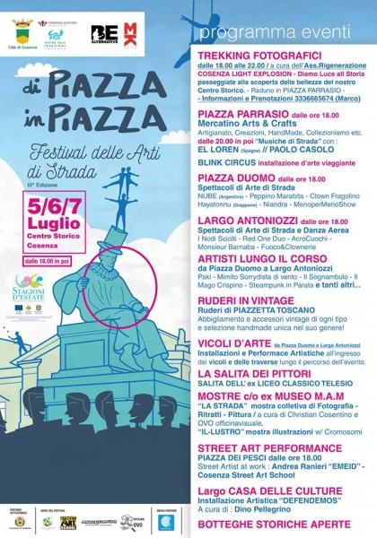 programma di piazza in piazza