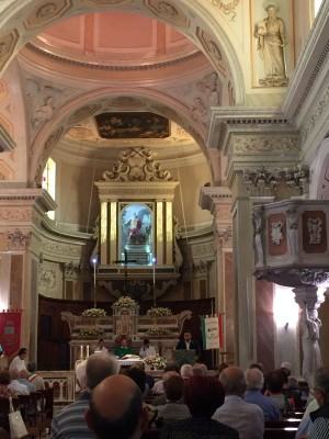 20180831_Cittanova (RC), il Leo Club Polistena “Brutium” e l’ANGA donano due rari olivi bianchi alla Chiesa Matrice_01Messa