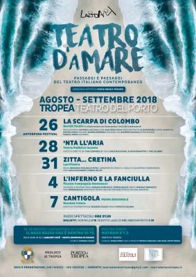 Calendario Teatro d'aMare 2018