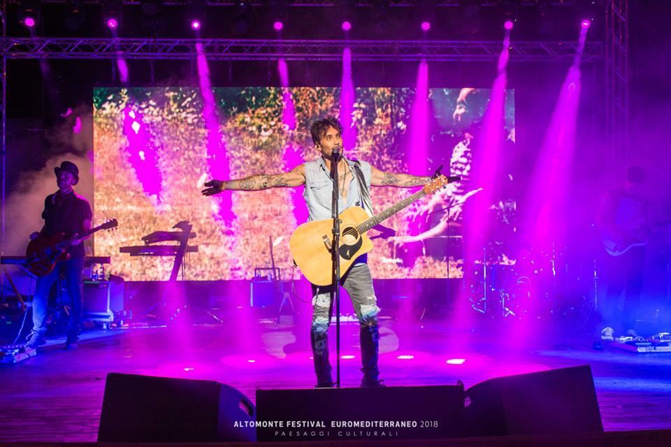 Rosarno, al nuovo anfiteatro Fabrizio Moro in concerto