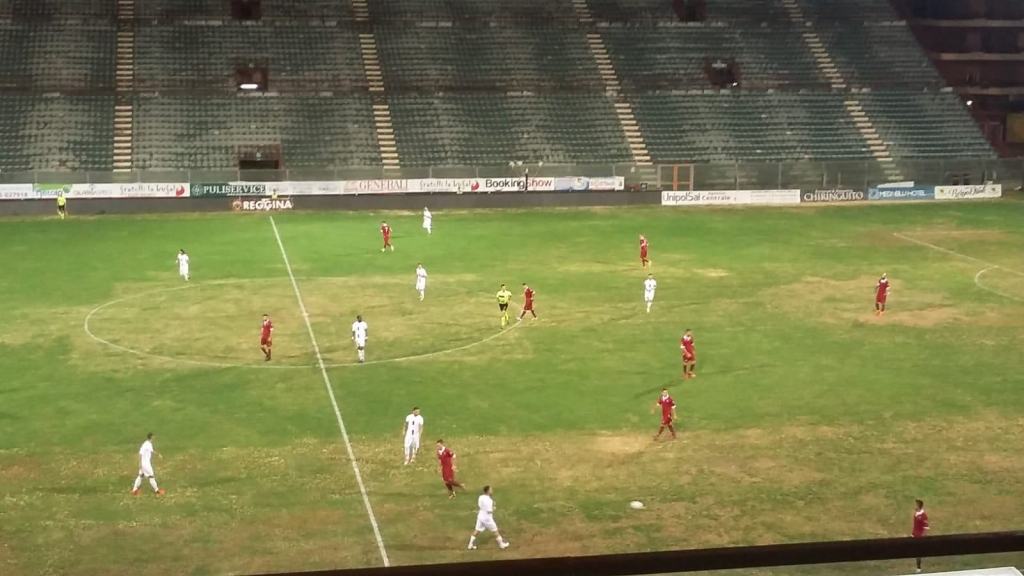 Reggina-Vibonese finisce in parità tra qualche certezza e delle perplessità