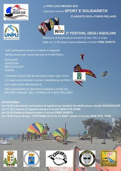 Locandina sport e solidarietà 12.8.18