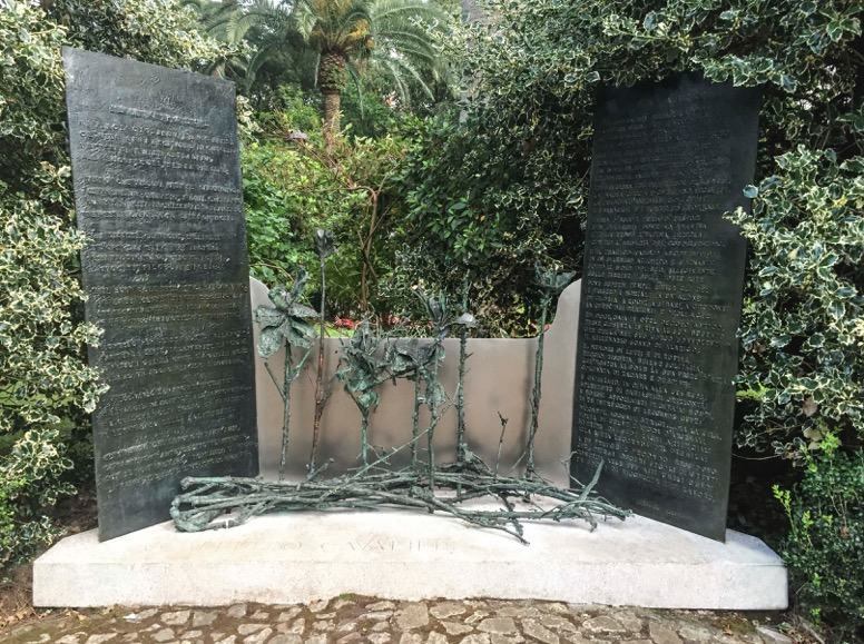 Cittanova, restauro del Monumento  in memoria di Alberto Cavaliere