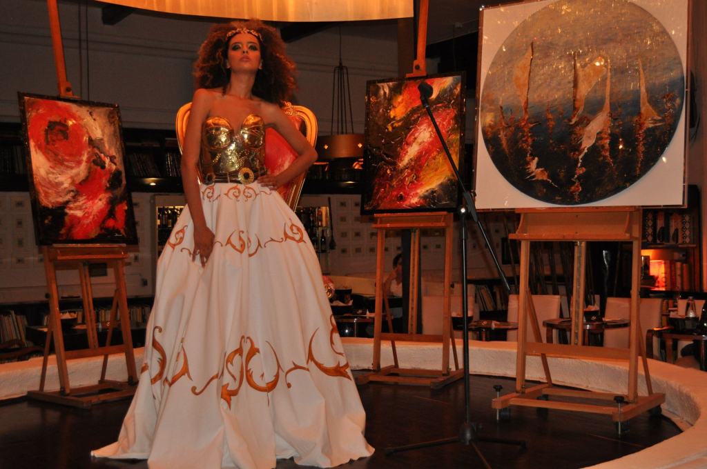 Hajar Bellari, la modella reggina all’evento “Meeting del Mare”