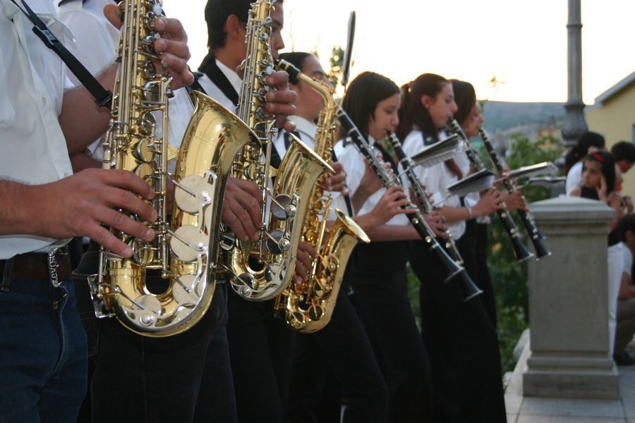 Feste Mariane, il suono della Banda Pilusa per le vie del Centro