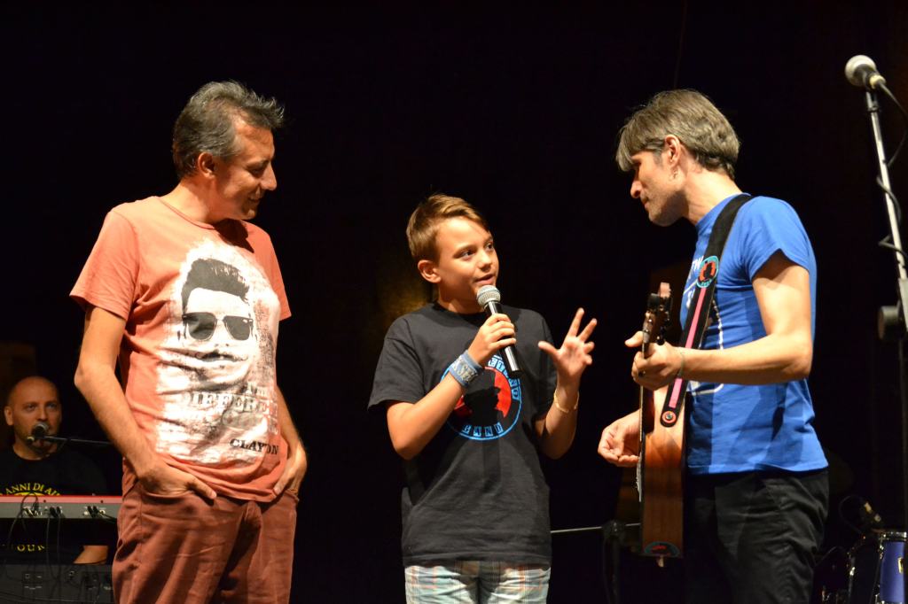 Grande feeling tra la Rino Gaetano band e il festival ‘Federiciano’