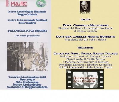 Foto manifesto - Pirandello e il cinema