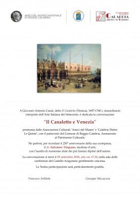 INVITO-Il Canaletto si