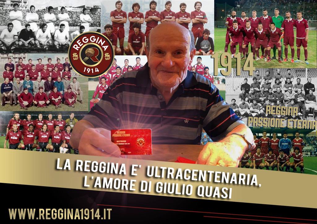 Giulio e la sua infinita storia d’amore con la Reggina