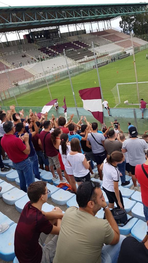 Reggina, è tornata la Curva Sud!