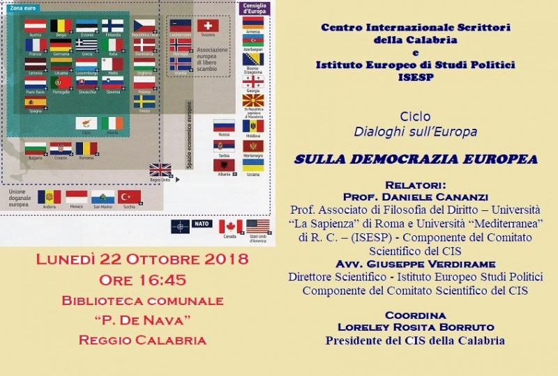 Foto manifesto - Dialoghi sull'Europa