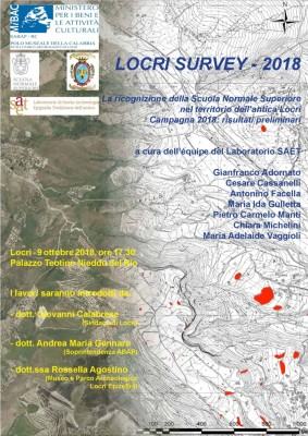 LOCANDINA Locri Survey - 2018