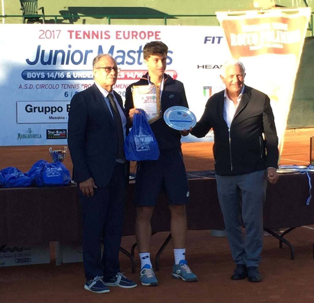 Torna il “Tennis Europe Junion Masters 2018” al Circolo Polimeni