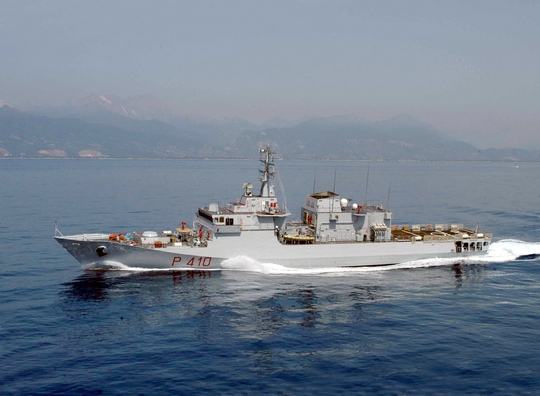 “Orione” della Marina Militare arriva a Reggio Calabria