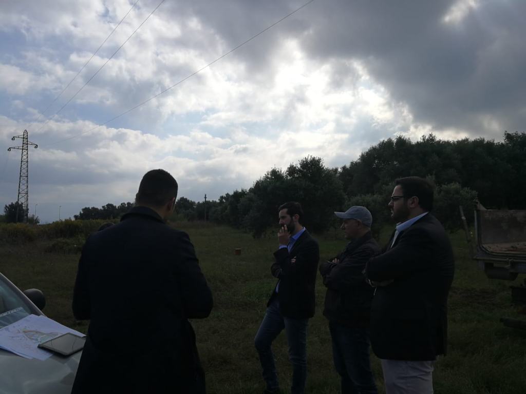 Palmi – Sopralluogo al sito dell’Ospedale della Piana