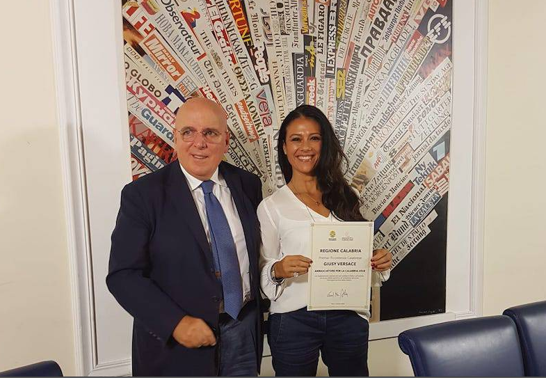 Giusy Versace “Ambasciatore per la Calabria 2018”