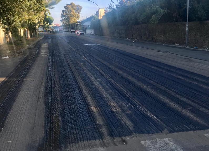 Rifacimento manto stradale, proseguono i lavori nella zona nord di Reggio Calabria