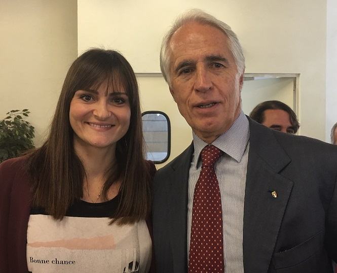 Coni, Giovanni Malagò: “Antonella Del Core una gigante nel fisico e nella mente”
