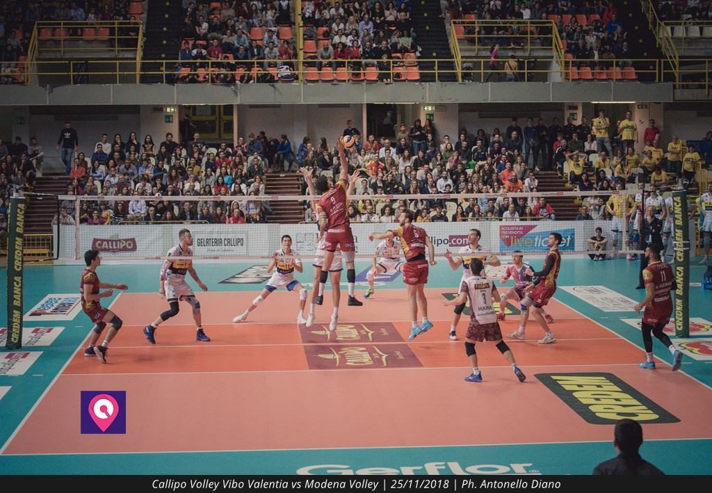 Callipo Volley Vibo vs Modena Volley