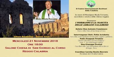 Foto manifesto - I Normanni e la nascita delle abbazie in Calabria