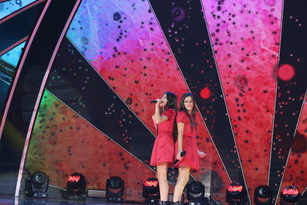 Le gemelle Scarpari tornano in Rai per “Junior Eurovision Song Contest”