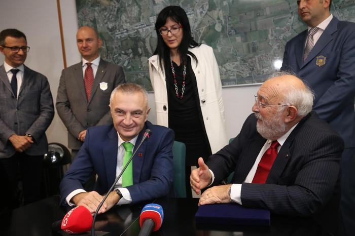 Presidente Albania in visita in Calabria e Unical