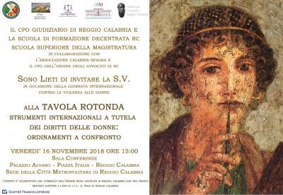 invito tavola rotonda