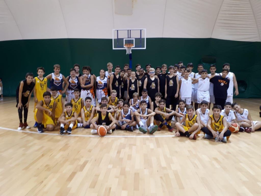 Scuola di Basket Viola, il bilancio della due giorni capitolina