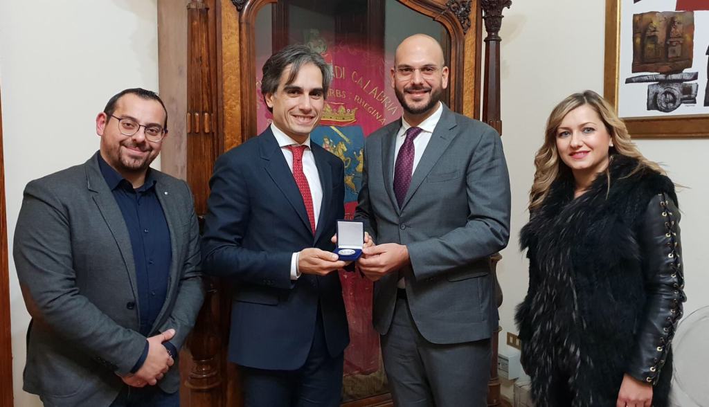 I vertici dell’INA ricevuti dal Sindaco della Città di Reggio Calabria