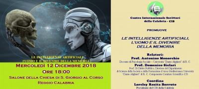 FOTO MANIFESTO - LE INTELLIGENZE ARTIFICIALI