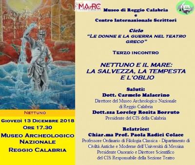 Foto manifesto - Nettuno e il mare
