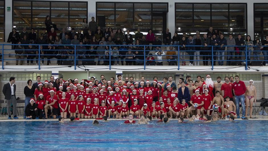 Italica Sport incontra la Roma Nuoto per il Christmas Challenge. Il presidente Cristofaro: “Abbiamo trovato un Parco in salute che trasmette entusiasmo”