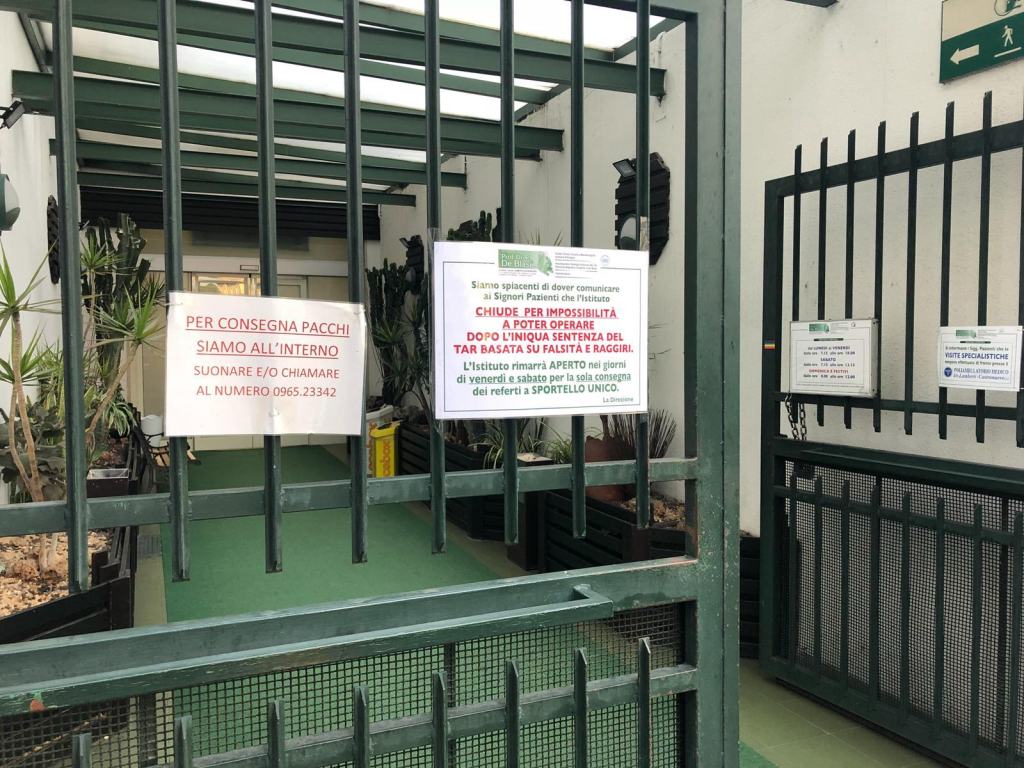 Istituto De Blasi, Falcomatà: “Solidarietà ai lavoratori. Aprire un tavolo per superare lo stato di crisi della sanità reggina”