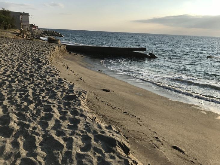 foto erosione lato nord