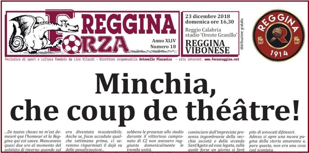 Disponibile il download di Forza Reggina