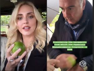 Chiara Ferragni Bergamotto Reggio Calabria