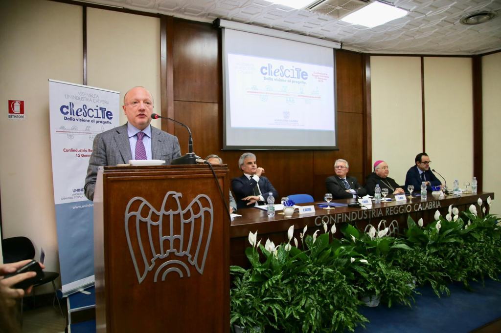 Boccia (Confindustria) a Reggio: “In Calabria il reddito di cittadinanza non ha senso”